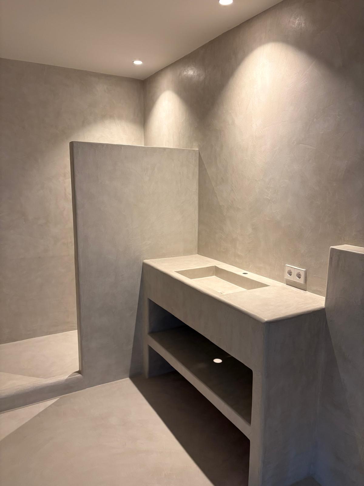 Fugenloses Badezimmer